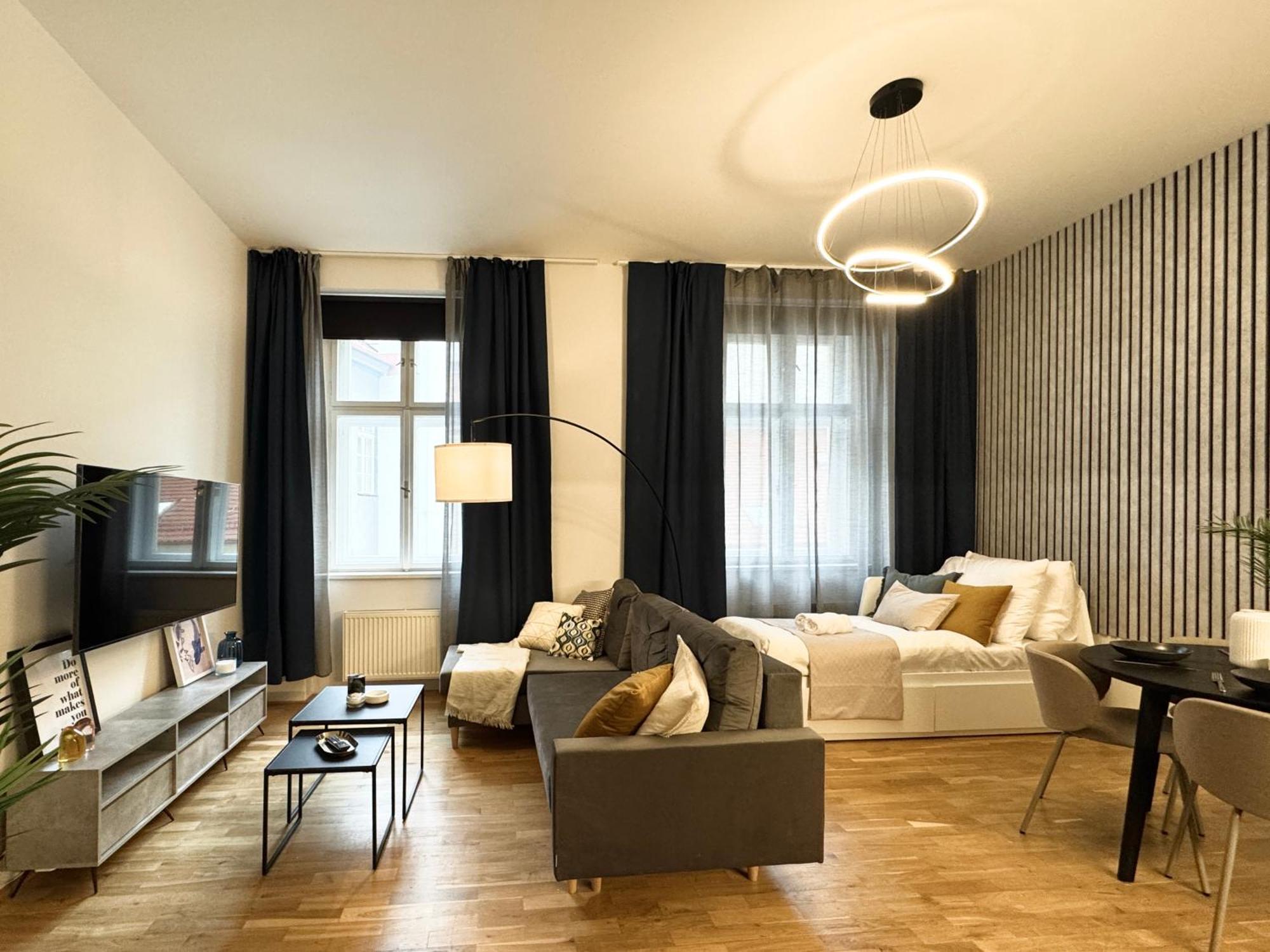 Royal Blue Wenceslas Apartment, Prag Exteriör bild